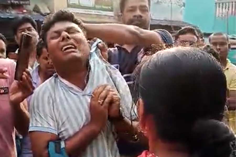 Allegation of Molest, a Bankura man allegedly beaten up by mob