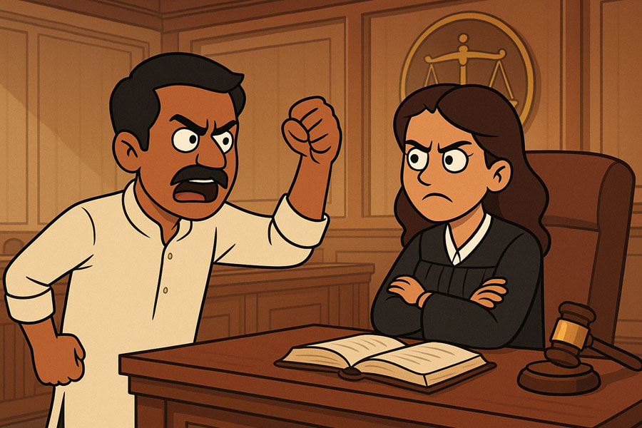 Convict and his lawyer threatened and abuses woman judge in Delhi Court