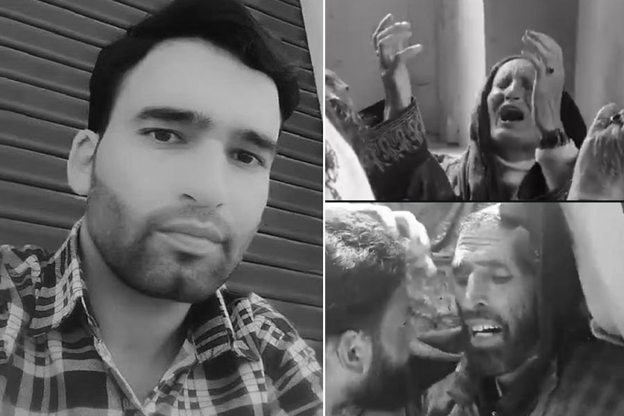 জঙ্গিদের বন্দুক কেড়ে বাঁচানোর চেষ্টা! গুলিতে ঝাঁঝরা আদিল
