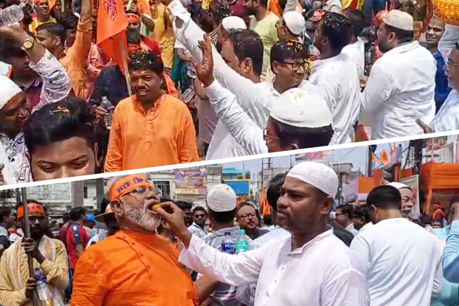 হানাহানি নয়, রামনবমীতে সম্প্রীতির বার্তা মালদহে