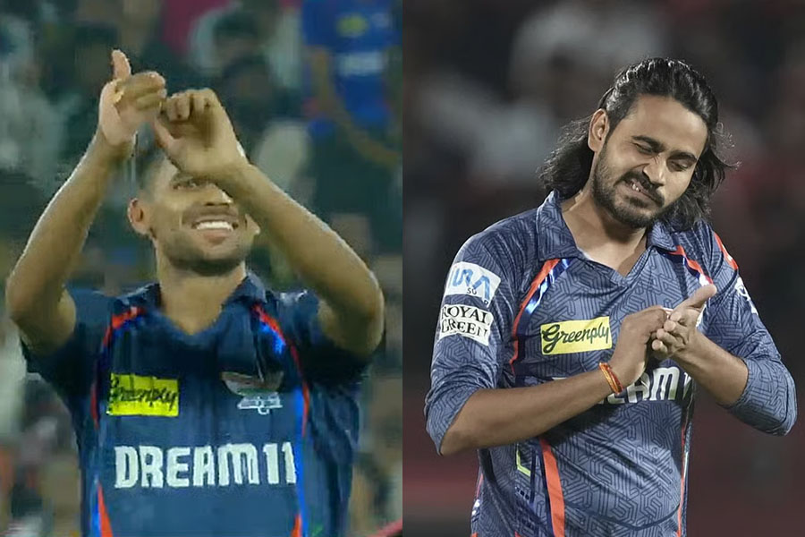 গুজরাট ম্যাচে এবার ‘নোটবুক সেলিব্রেশনে’ দিগ্বেশের সতীর্থ, চর্চায় তরুণ পেসার