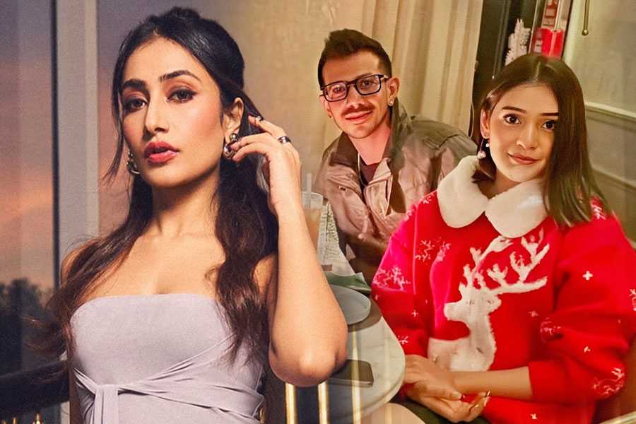 ‘লোকে কী বলল…’ চাহালের সঙ্গে প্রেম জল্পনার মাঝেই নয়া বার্তা মাহভাশের, ধনশ্রীকে বিঁধলেন?