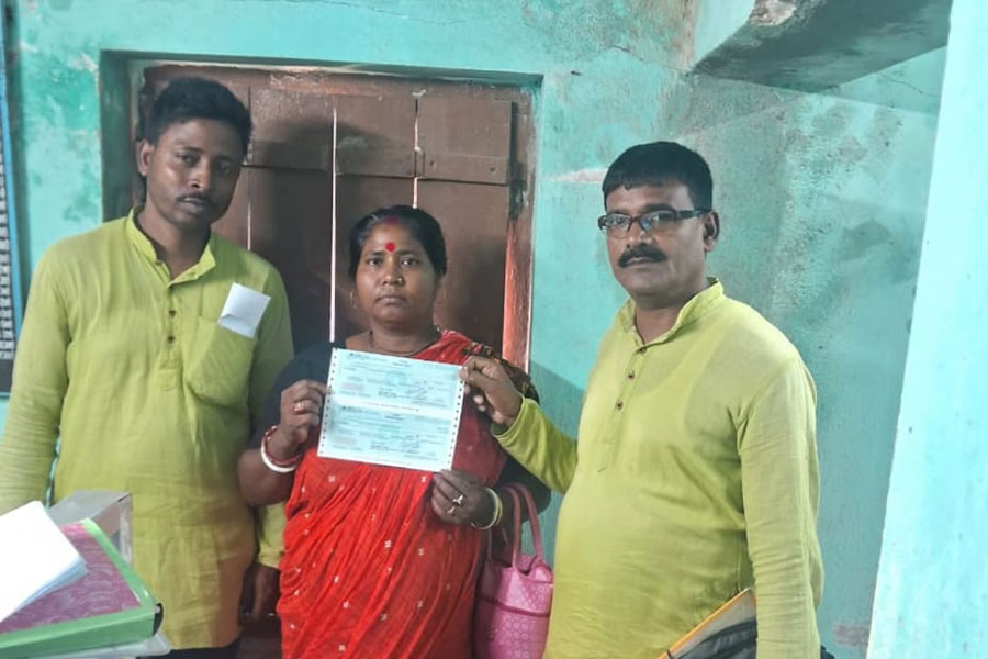 Land donation for construction of Gangasagar Bridge, draft of 48 lakh rupees issued for donors