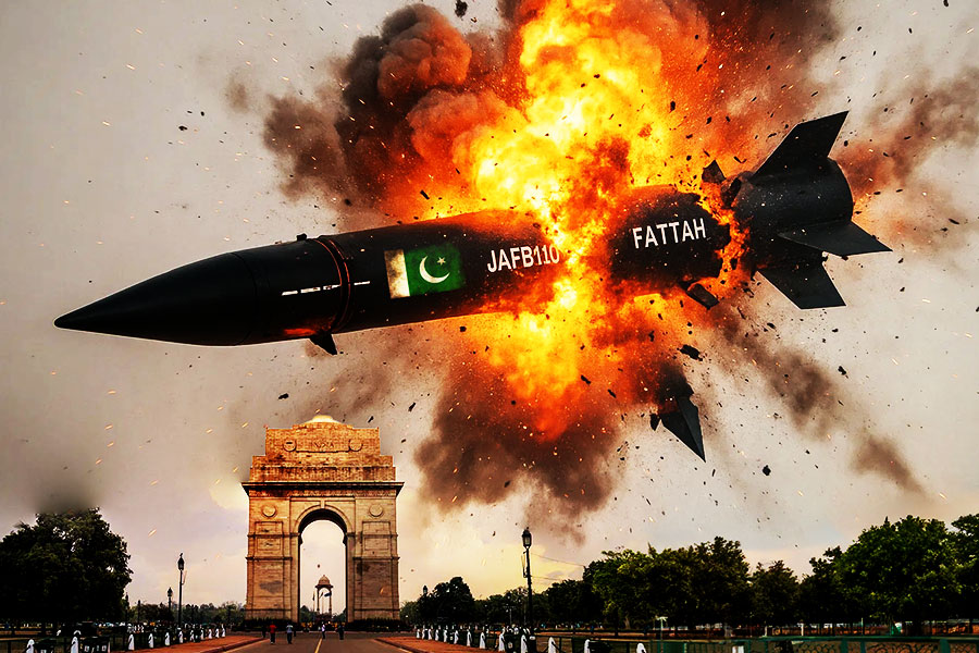 India Pakistan War: Pakistan Fatah 2 missile shoot down by India in Haryana