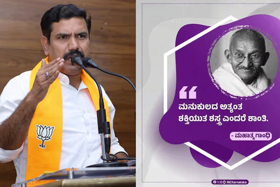 Karnataka Congress shares and deletes Gandhi’s peace message after India attack on Pakistan