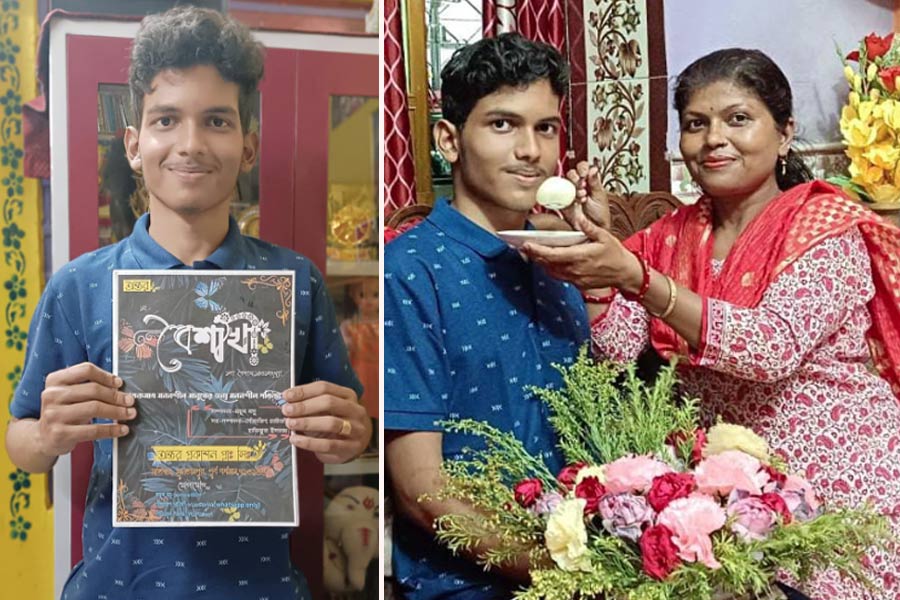 Madhyamik 2025: Mayukh Basu, ranked 9th runs a magazine himself and wants to continue his literature work