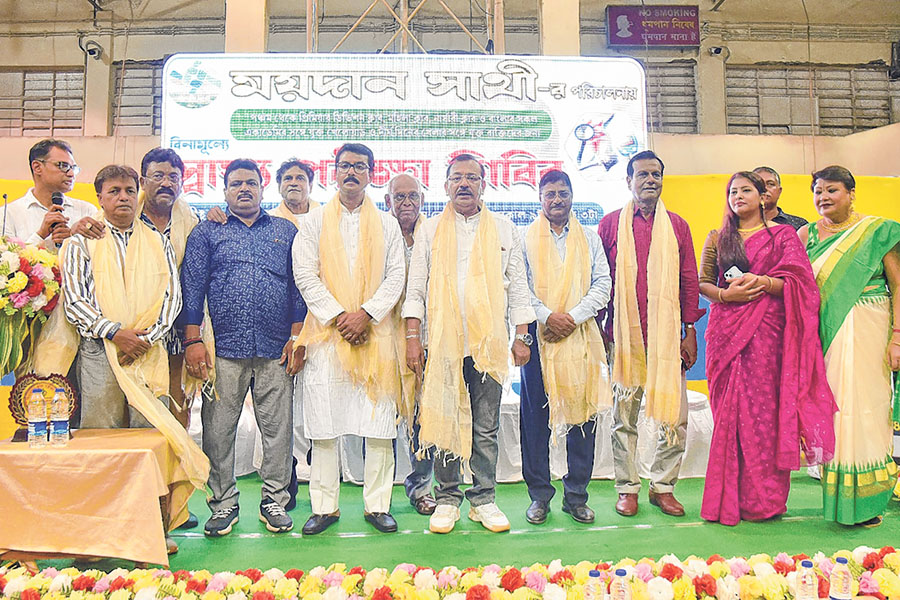 Kolkata League is coming, before that 'Maidan Sathi's' unprecedented health camp