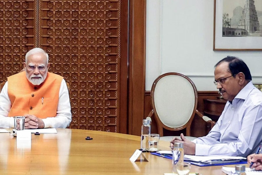 NSA Ajit Doval meets PM Modi amid tensions with Pakistan