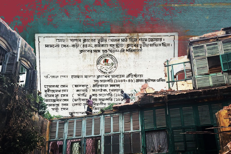 মুছে যাচ্ছে মোহনবাগানের সেন বাড়ির ইতিহাস!