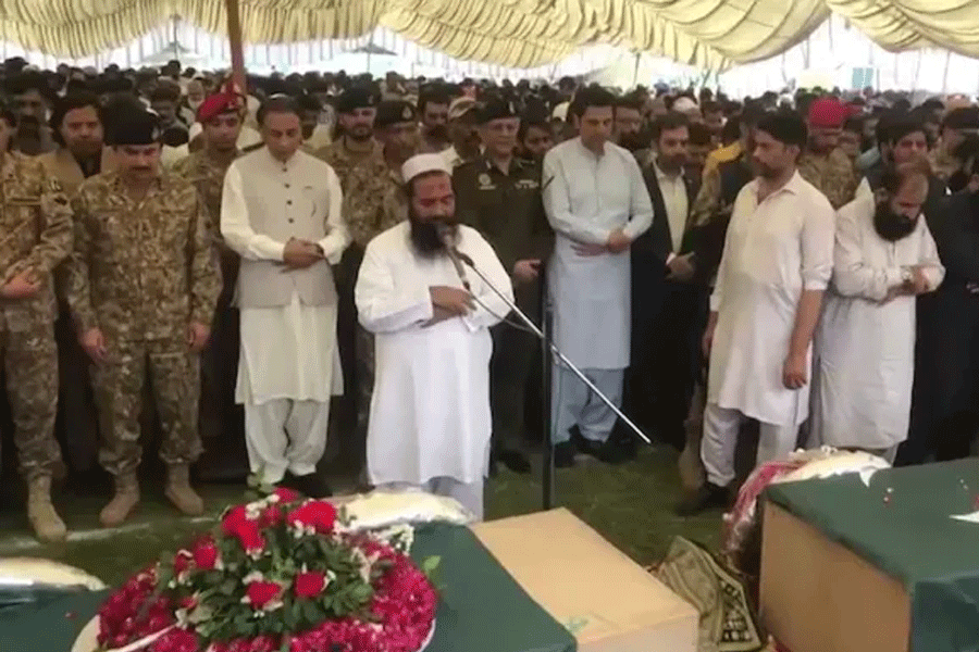 LeT terrorist, Pak army and police attend funeral after India's strike on terror camps