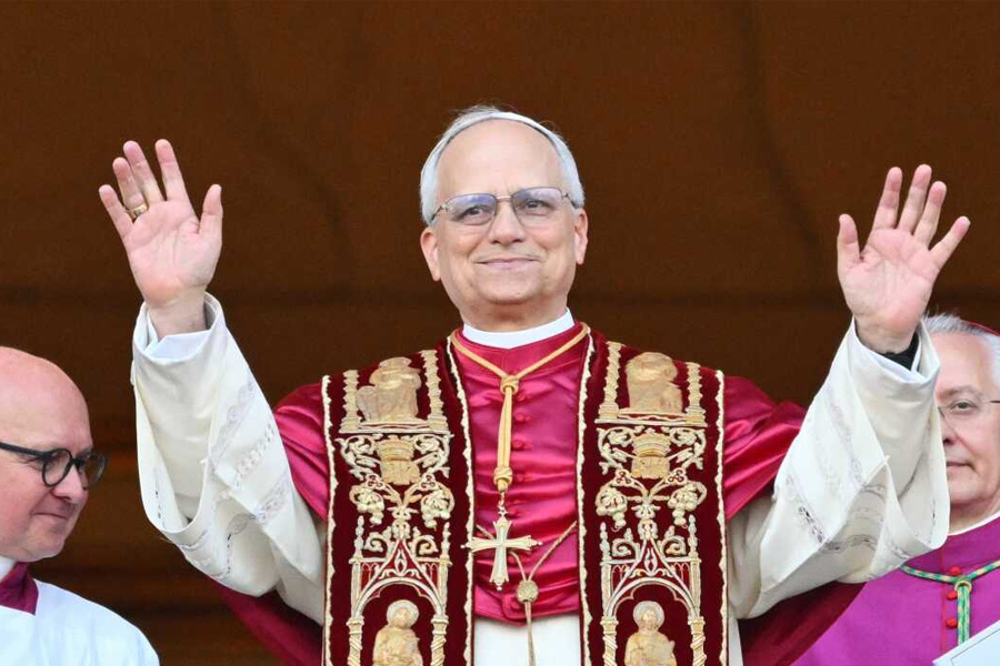 Pope Leo is very active on social media