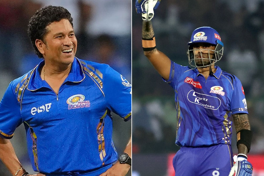 আইপিএলে নয়া নজির সূর্যকুমারের, শচীনকেও ছাপিয়ে গেলেন মুম্বই তারকা