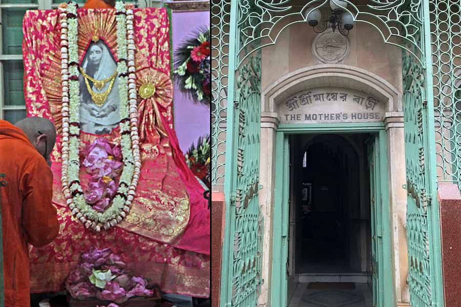 সারদা মায়ের পদার্পণ তিথিতে বাগবাজারে ভক্তের ঢল, দেখুন ছবি