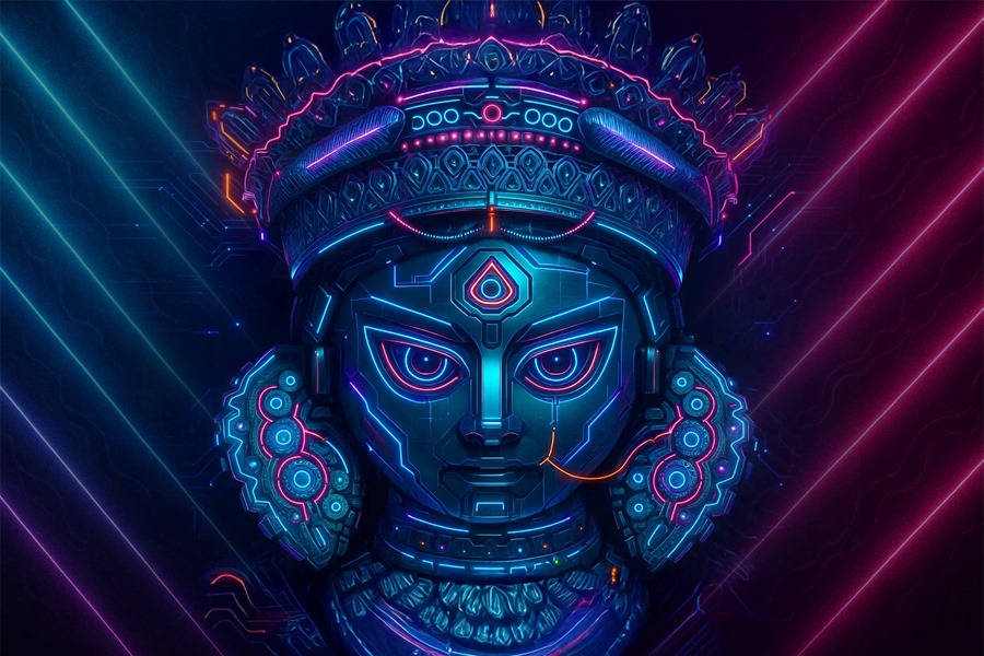 Durga Puja 2025: Kolkata pandal uses artificial intelligence as theme