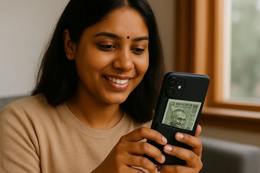 Is keeping money in mobile cover safe
