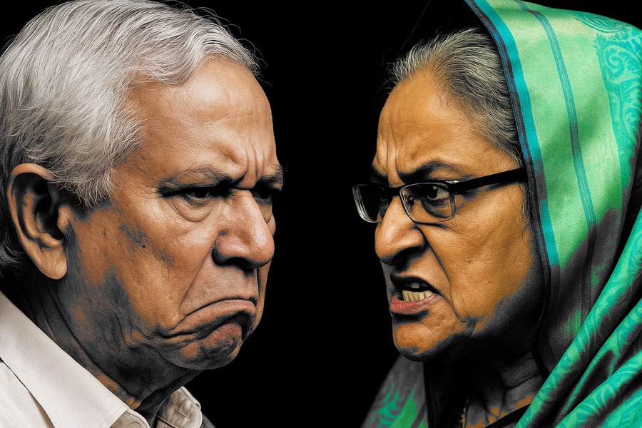 ‘নিজেরা হত্যা করে নাম দেয় মব জাস্টিস,’ ইউনুসের বিচার চান হাসিনা