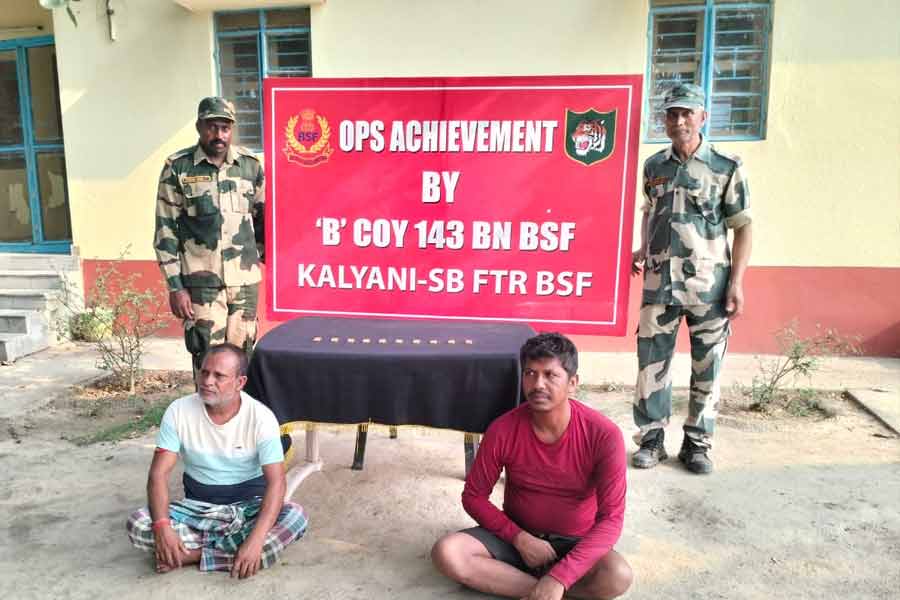Gold biscuits worth crores recovered in Basirhat, 2 arrested