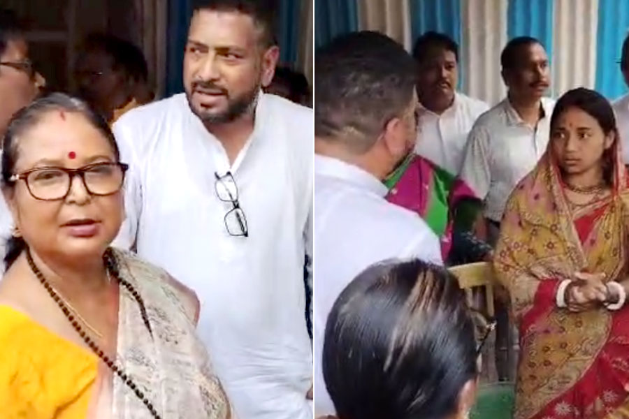 BJP MLA's faces protest in Cooch Behar