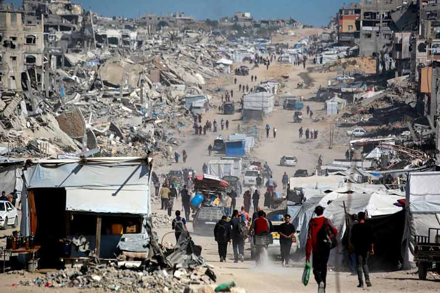US planning to permanently relocate 1 million Palestinians from Gaza to Libya