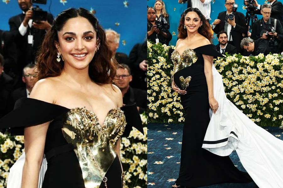 Kiara Advani graces Met Gala 2025 with baby bump
