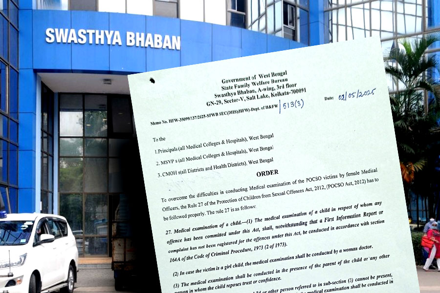 Health department Issued new guidelines regarding medical test of Physical abuse minors