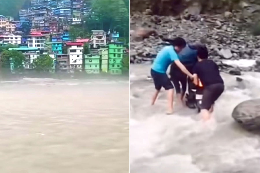 Several roads in South and East Sikkim damaged by landslides