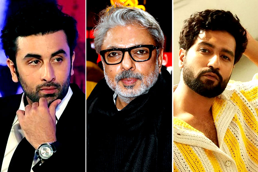 গুরুত্বপূর্ণ সিনে ‘কম্প্রোমাইজে’ নারাজ বনশালি, মুম্বইয়ের বৃষ্টিতে শুটিং বন্ধ ভিকি-রণবীরের ‘লাভ অ্যন্ড ওয়ার’ সিনেমার