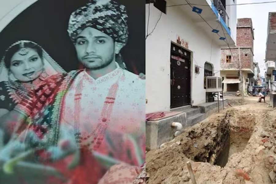শ্বশুরবাড়ি জানিয়েছিল বউমা পালিয়েছে! বাড়ির সামনের রাস্তা খুঁড়তেই উদ্ধার গৃহবধূর দেহ