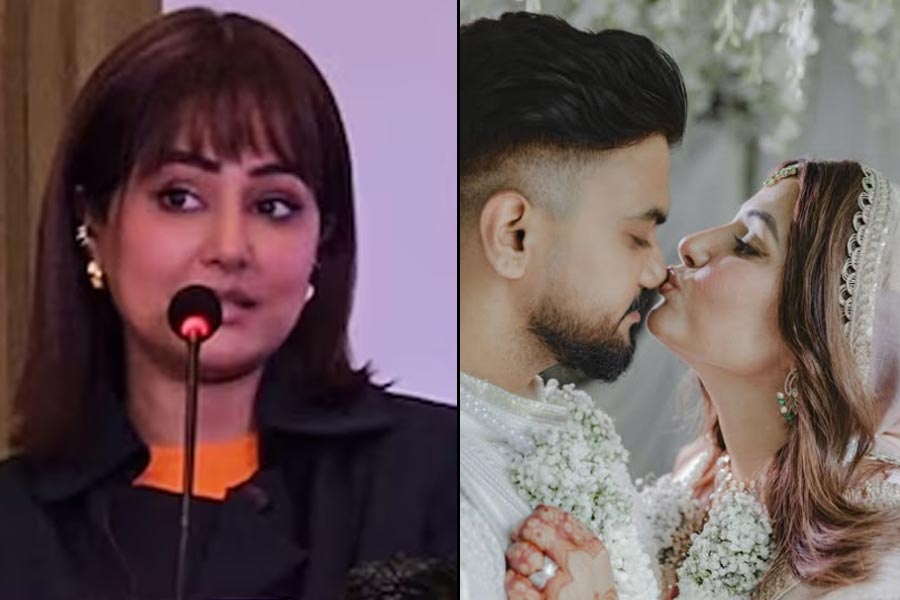 বিয়ের রাত কাটতে না কাটতেই কাজে যোগ, কী বললেন হিনা?