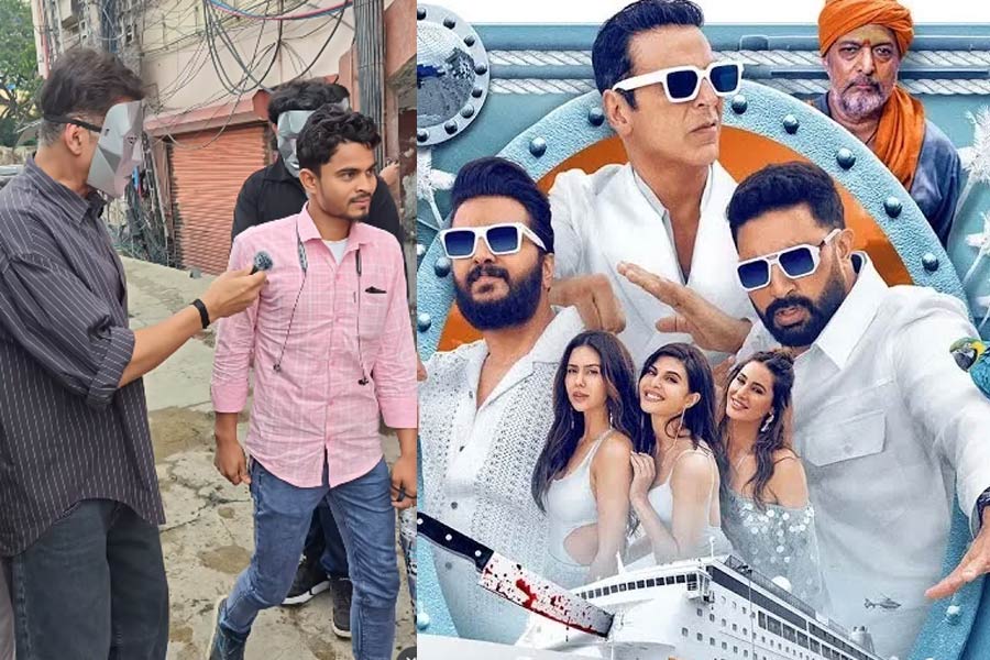 ‘হাউসফুল ৫’ দেখে প্রেক্ষাগৃহ থেকে বেরতেই মুখোশধারীর খপ্পরে দর্শকরা! ব্যাপারটা কী?