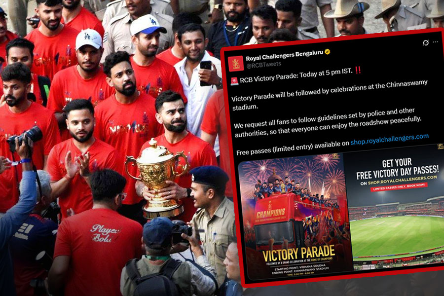 অনুমতি না থাকা সত্ত্বেও সোশাল মিডিয়ায় ‘বিজয় শোভাযাত্রা’র ঘোষণা কেন? তদন্তের মুখে RCB