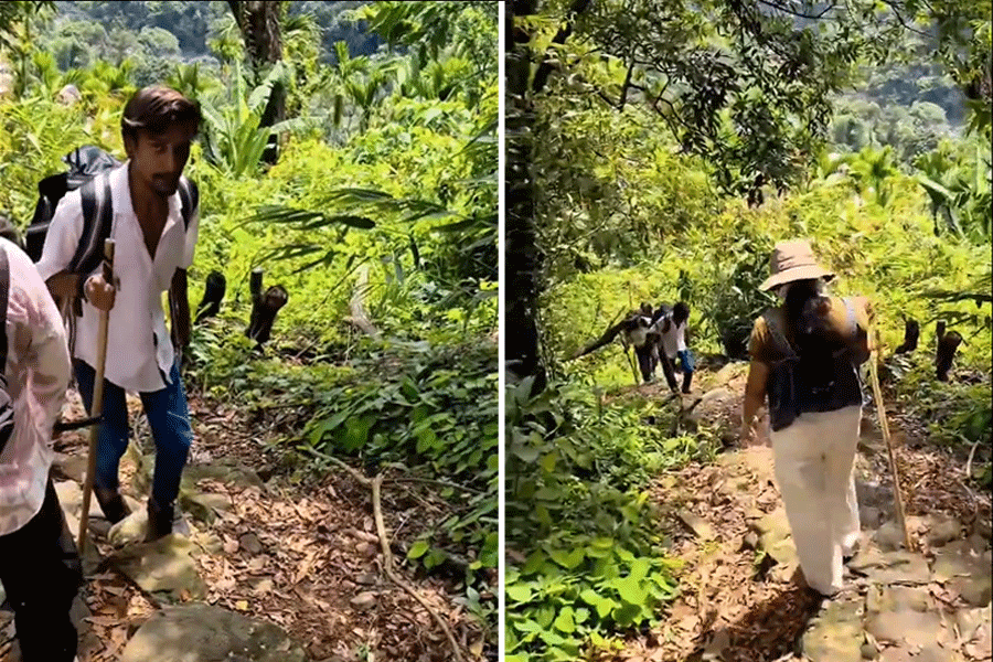 পাহাড়ি পথ বেয়ে উঠে আসছেন রাজার ‘খুনিরা’, মেঘালয় হত্যাকাণ্ডের নয়া ভিডিও ভাইরাল!