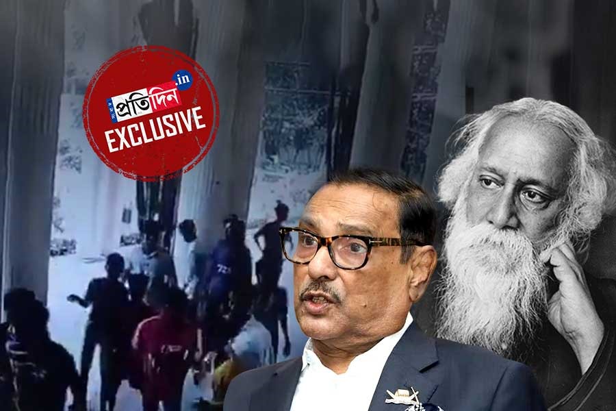 বাংলাদেশের সিরাজগঞ্জে রবীন্দ্রনাথের পৈতৃক বাড়িতে হামলা, কী বলছেন কাদের?