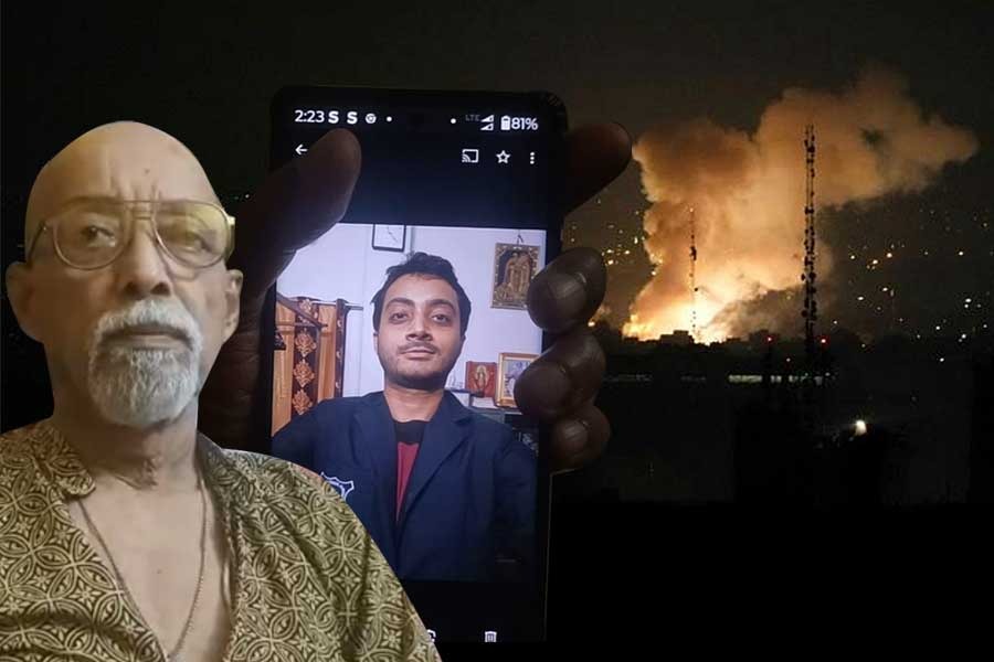 সাইরেন বাজলেই আন্ডার গ্রাউন্ড শেল্টারে ছুট! ইজরায়েলে আটকে থাকা ছেলেকে নিয়ে চিন্তায় খড়দহের পরিবার