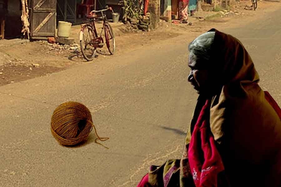 পাটের সুতো ধরতেই ‘বিস্ফোরণ’, নন্দীগ্রামে হাত উড়ল বৃদ্ধার!