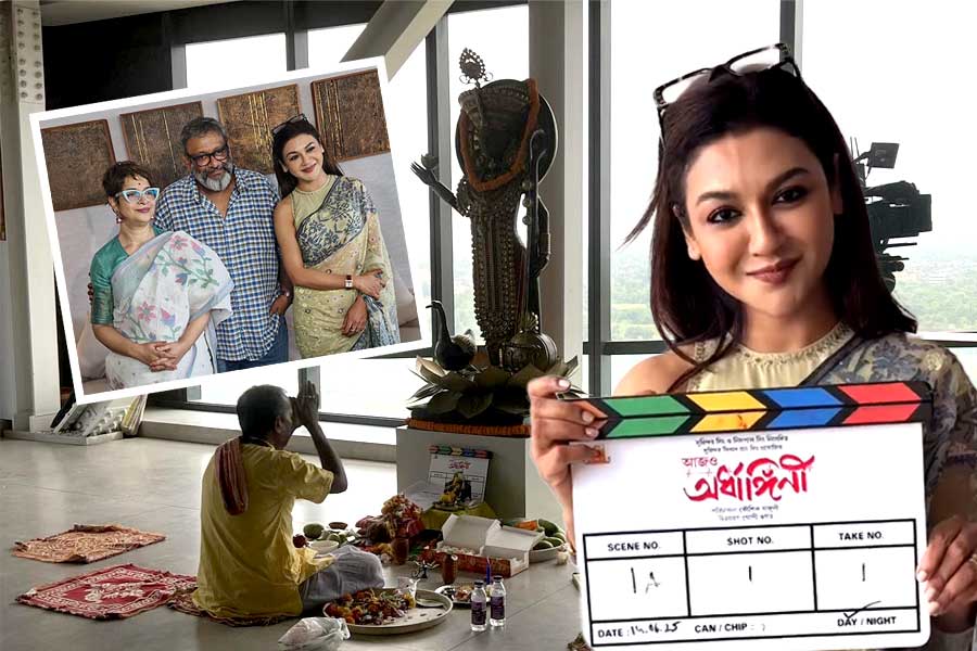 ‘নতুন ছায়াছবি শুরু’, ‘অর্ধাঙ্গিনী’র সিক্যুয়েলের শুভ মহরতের খবর দিলেন কৌশিক গঙ্গোপাধ্যায়