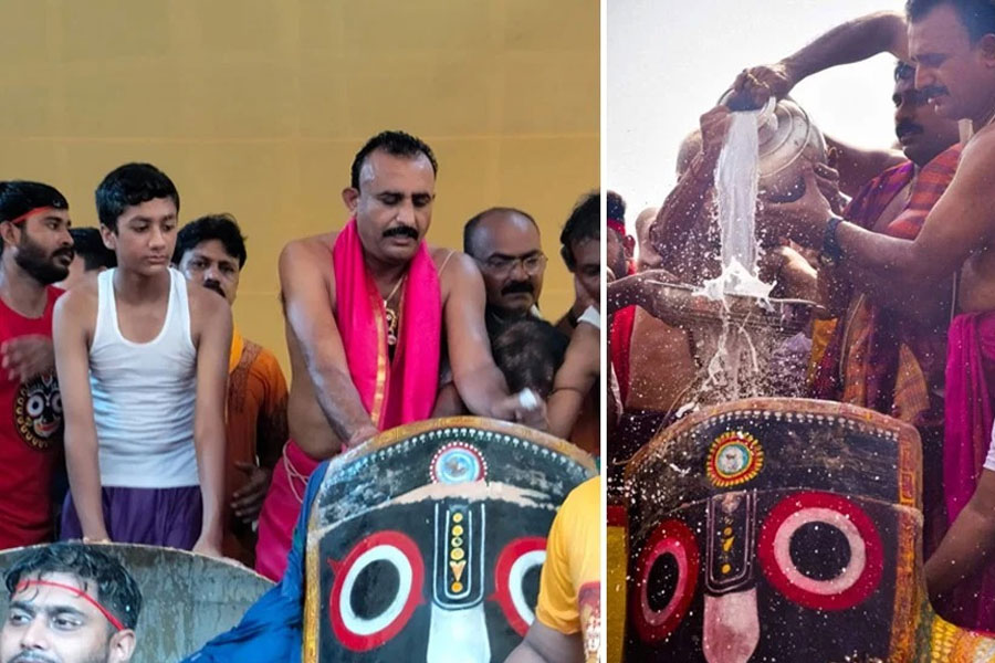 রাত পেরিয়ে জগন্নাথদেবের স্নানযাত্রা, দেবস্নানের ইতিহাস জানেন?