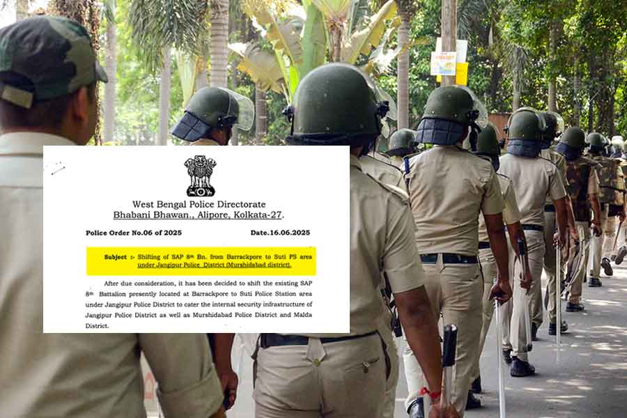 মুর্শিদাবাদের সুরক্ষায় বাড়তি নজর, পুলিশের ৮ নং ব্যাটেলিয়নকে বারাকপুর থেকে সুতিতে স্থানান্তর