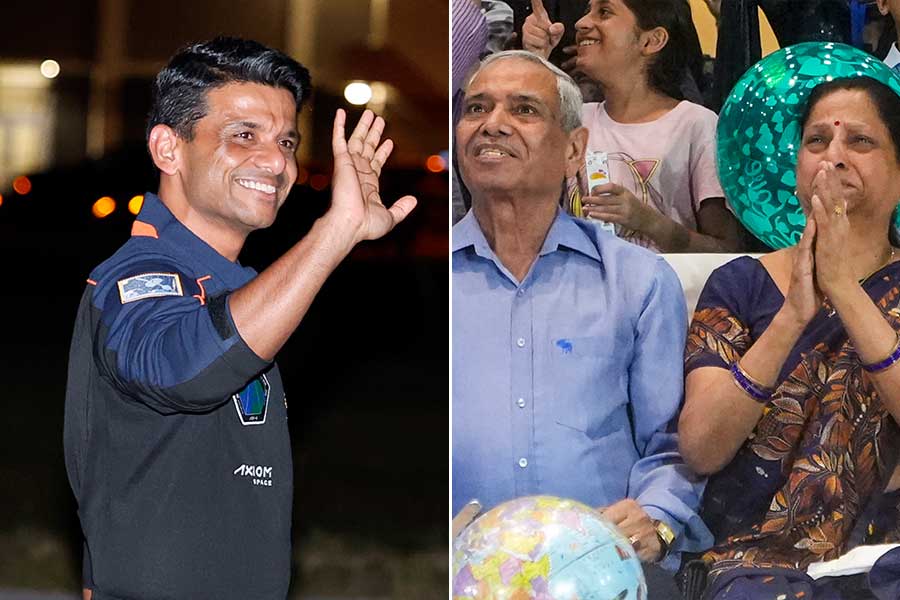 রাকেশ শর্মার পর ফের মহাকাশে ভারতীয়, শুভাংশু শর্মাকে নিয়ে অন্তরীক্ষে অ্যাক্সিয়ম-৪