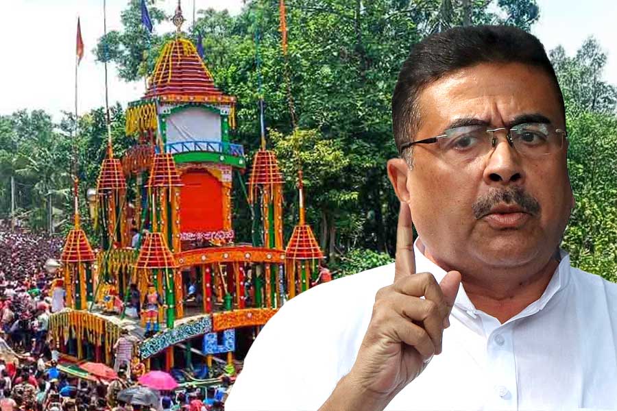 বঙ্গে শাসক বিরোধীর রথযাত্রা-রাজনীতি তুঙ্গে, তৃণমূলের পালটা কর্মসূচি শুভেন্দুর