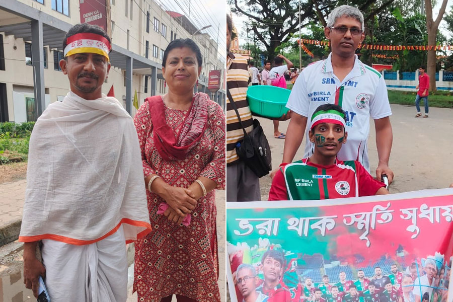 ‘সব খেলার সেরা…’, পিতৃশোক সঙ্গে নিয়ে সোজা মাঠে, ডার্বি দেখতে হাজির বিরল রোগে আক্রান্ত যুবকও