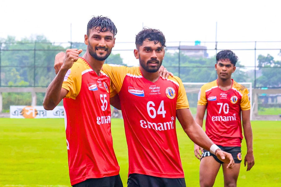 ডার্বির পরেও জয়যাত্রা অব্যাহত, বেহালা এসএস’কে ৬ গোলের মালা পরাল ইস্টবেঙ্গল