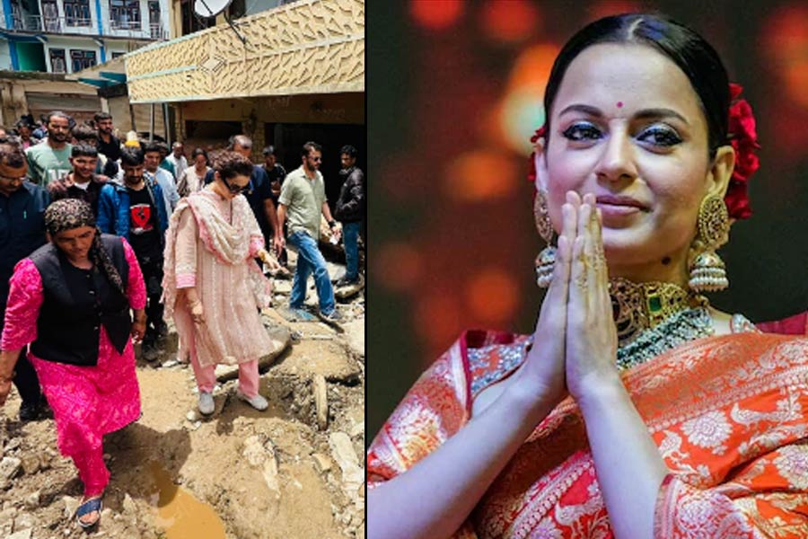 ‘কালো চশমা পরে ক্ষতি দেখতে পাবেন?’, বিপর্যস্ত হিমাচলে গিয়েও কটাক্ষের শিকার সেলেব সাংসদ কঙ্গনা