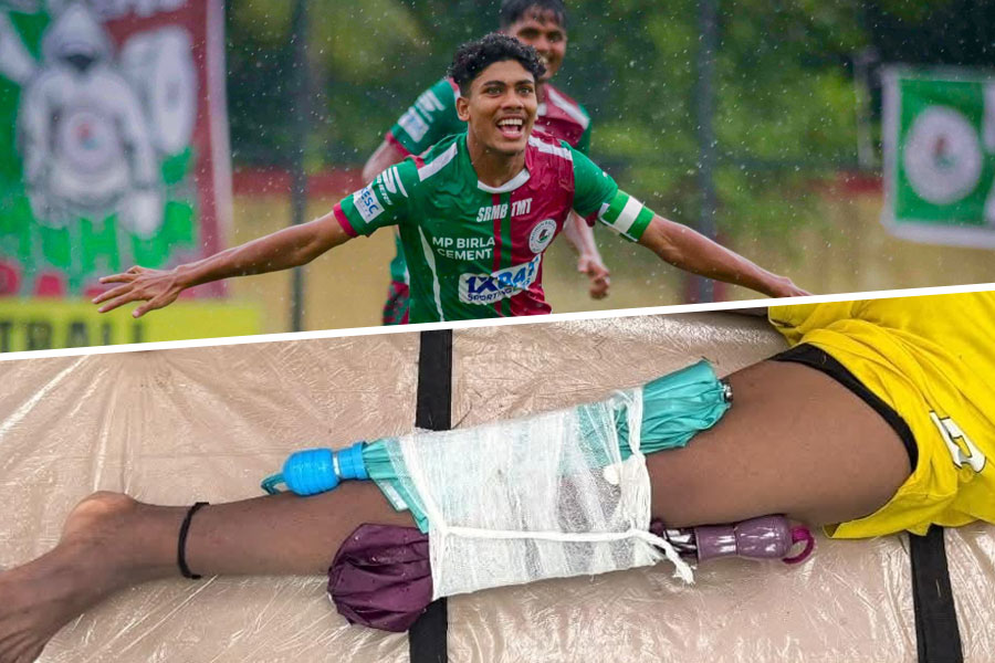 রেলকে উড়িয়ে টানা দ্বিতীয় জয় মোহনবাগানের, তারকের চোট নিয়ে চরম অব্যবস্থা কলকাতা লিগে