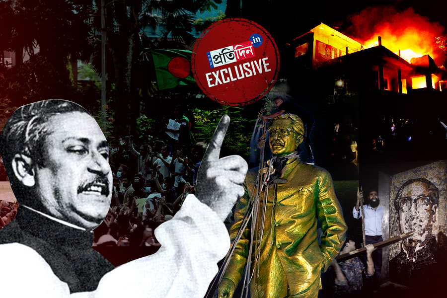 হাসিনার দায়ে বিলীন মুজিব, আন্দোলনের ইতিহাস ভুলিয়ে লাভ কার?
