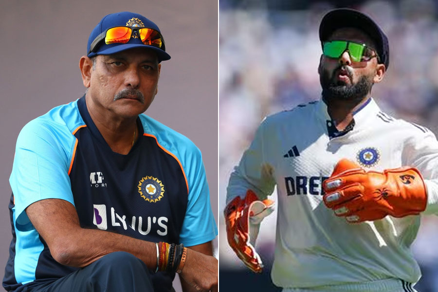 ‘কিপিং করতে না পারলে ম্যাঞ্চেস্টারে খেলাই উচিত নয়’, পন্থের চোট নিয়ে মন্তব্য শাস্ত্রীর
