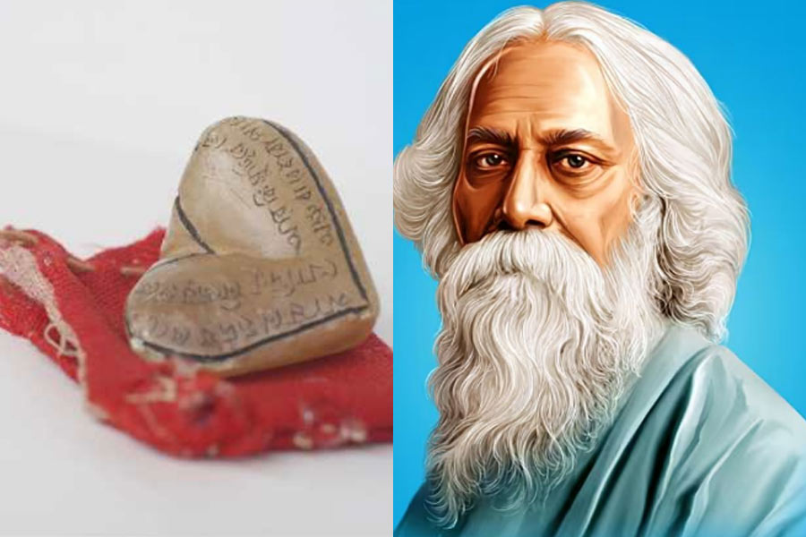 রবীন্দ্রনাথের জীবনের প্রথম এবং শেষ ভাস্কর্য ‘দ্য হার্ট’! নিলামে বিক্রি হল সেই হৃদয়-খণ্ড