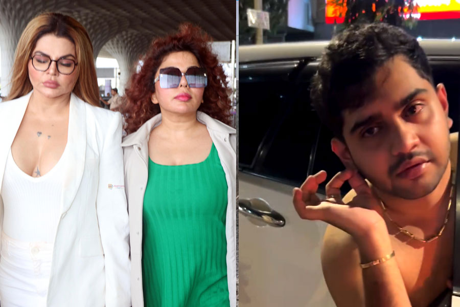 অর্ধনগ্ন হয়ে অশ্রাব্য গালিগালাজ! রাতবিরেতে নেতার ছেলের কর্মকাণ্ডে থানায় রাখি সাওয়ান্তের বান্ধবী