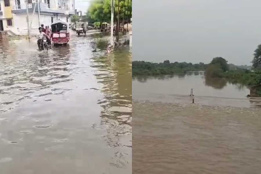 টানা বৃষ্টিতে প্লাবন, দুর্যোগে রাজস্থানে মৃত্যু ১৬ জনের, একাধিক জেলায় লাল সতর্কতা