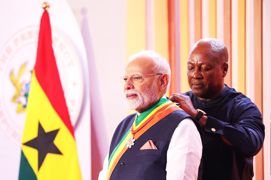 ‘দায়িত্ব আরও বাড়ল’, ঘানার সর্বোচ্চ জাতীয় সম্মানে ভূষিত হয়ে মন্তব্য মোদির